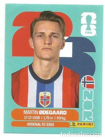Cromos de F&uacute;tbol: MUNDIAL FIFA CUP 2026 - STICKER - NORUEGA - MARTIN ODEGAARD - NOR 10