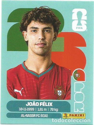 Cromos de F&uacute;tbol: MUNDIAL FIFA CUP 2026 - STICKER - PORTUGAL - JOAO F&Eacute;LIX - POR 17