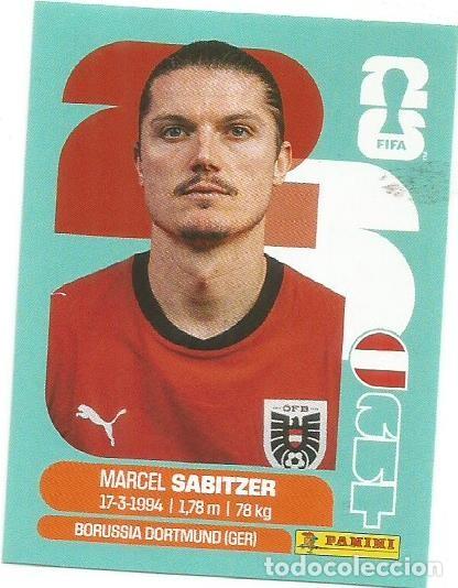 Cromos de F&uacute;tbol: MUNDIAL FIFA CUP 2026 - STICKER - AUSTRIA - MARCEL SABITZER - AUT 11