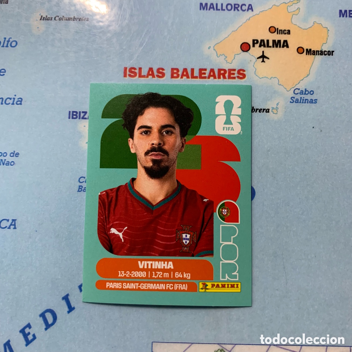 Cromos de F&uacute;tbol: Portugal n&uacute;mero 12 cromo panini Mundial Fifa World Cup 2026