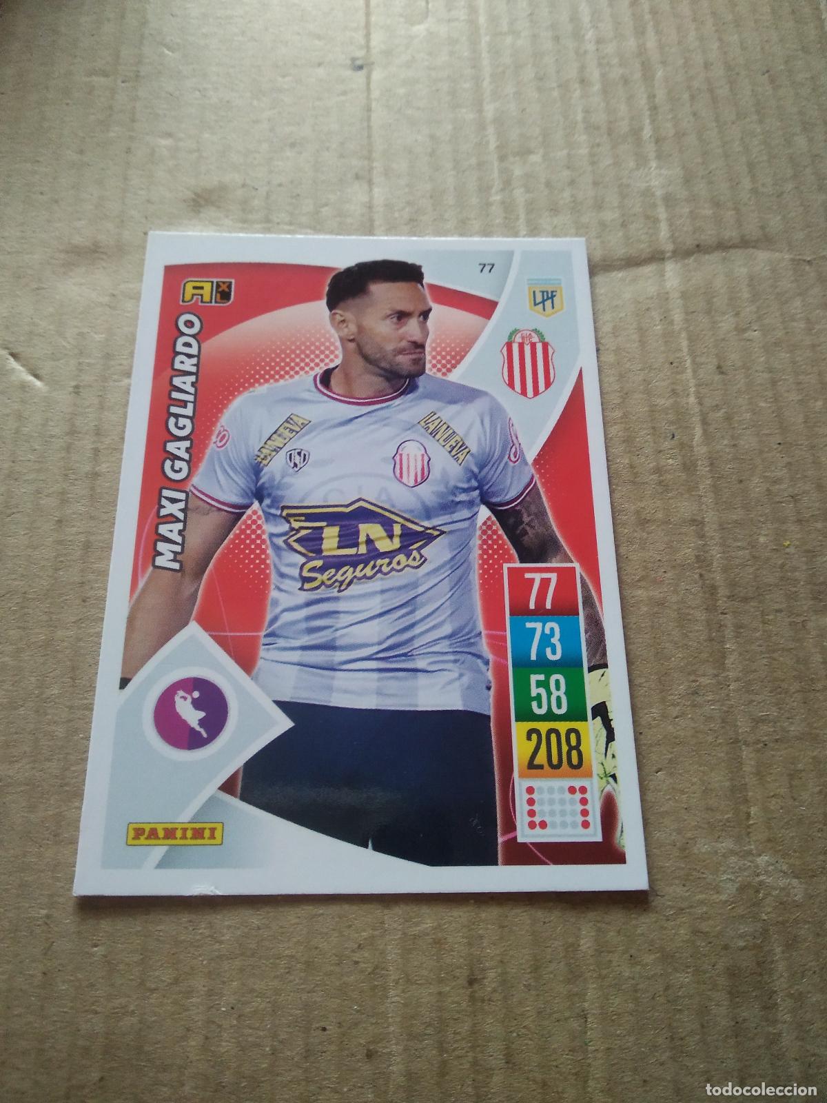 Cromos de F&uacute;tbol: 77 MAXI GAGLIARDO BARRACAS CENTRAL CROMO FUTBOL ARGENTINO 21-22 PANINI LIGA ARGENTINA 2021-2022