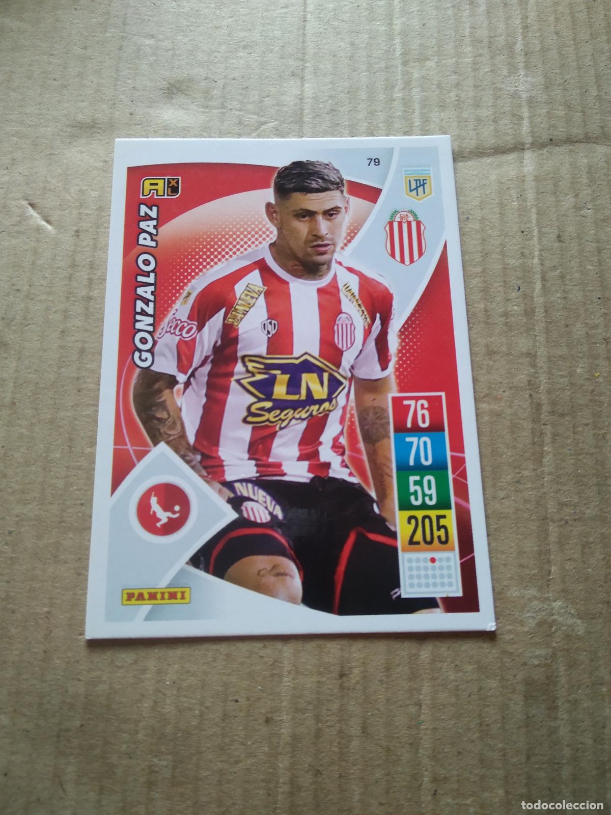 Cromos de F&uacute;tbol: 79 GONZALO PAZ BARRACAS CENTRAL CROMO FUTBOL ARGENTINO 21-22 PANINI LIGA ARGENTINA 2021-2022