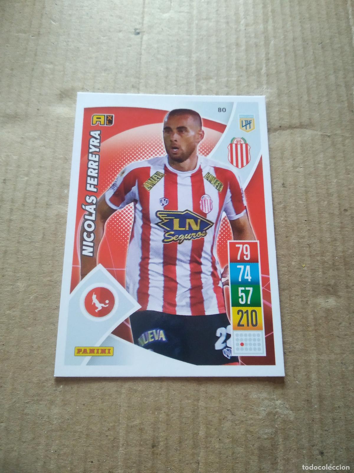 Cromos de F&uacute;tbol: 80 NICOLAS FERREYRA BARRACAS CENTRAL CROMO FUTBOL ARGENTINO 21-22 PANINI LIGA ARGENTINA 2021-2022