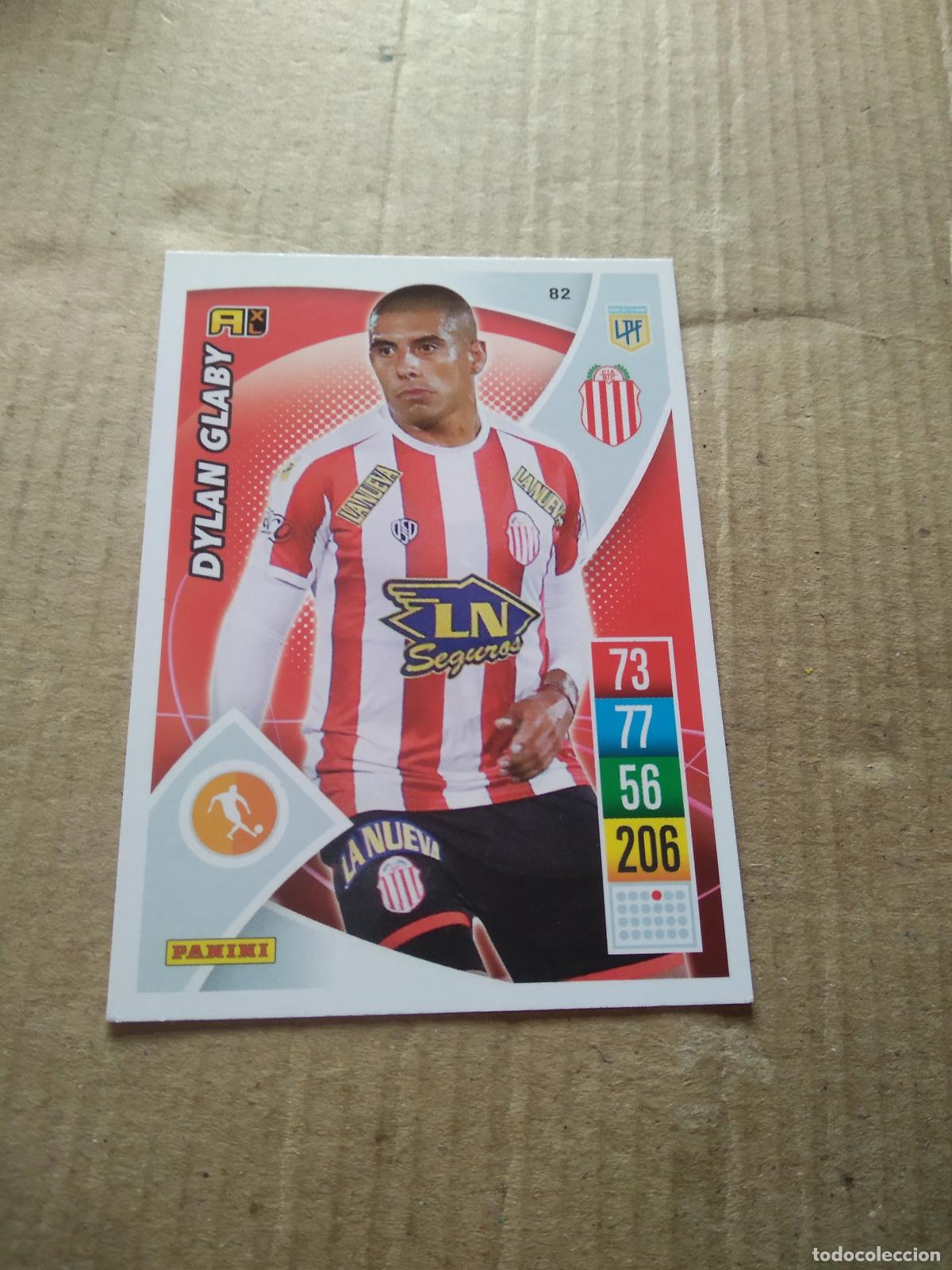 Cromos de F&uacute;tbol: 82 DYLAN GLABY BARRACAS CENTRAL CROMO FUTBOL ARGENTINO 21-22 PANINI LIGA ARGENTINA 2021-2022