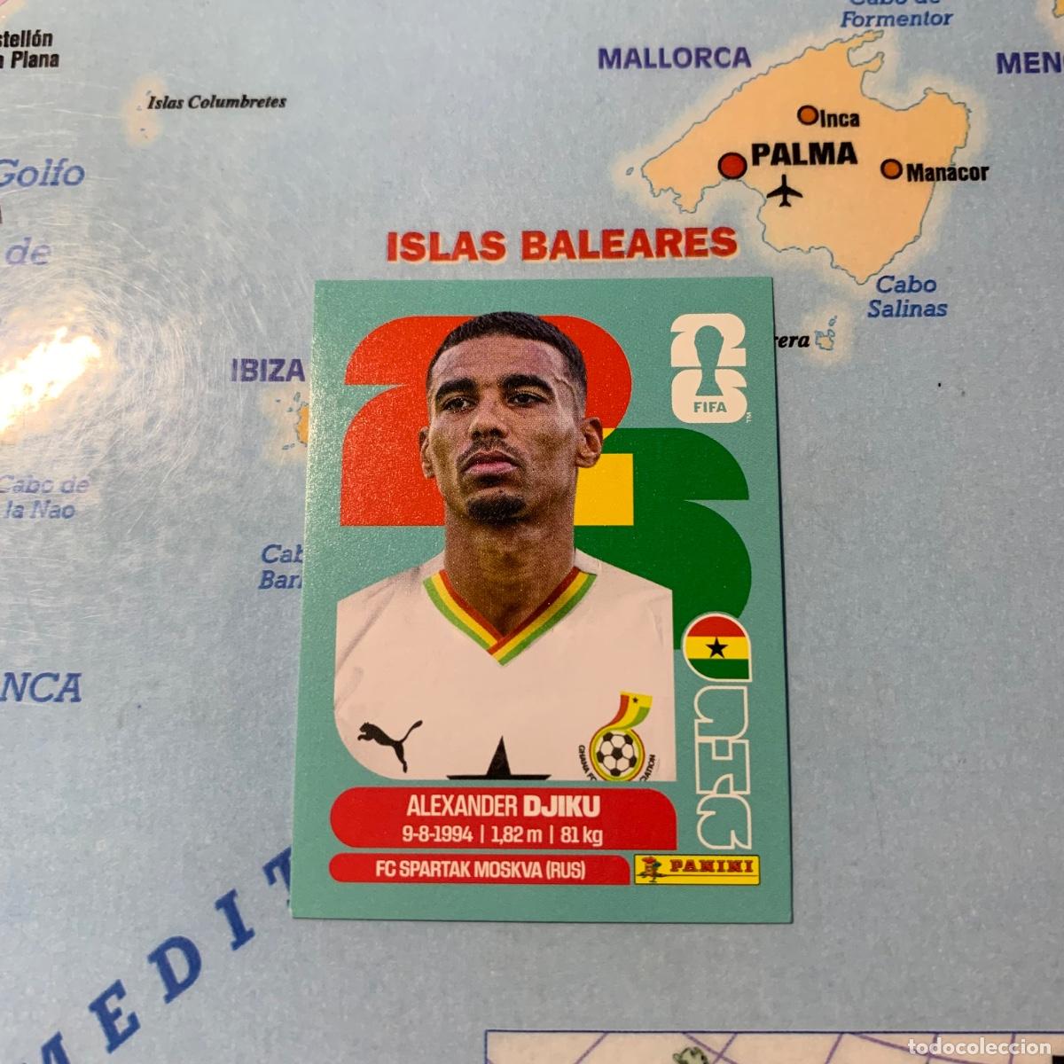 Cromos de F&uacute;tbol: Ghana n&uacute;mero 6 cromo panini Mundial Fifa World Cup 2026