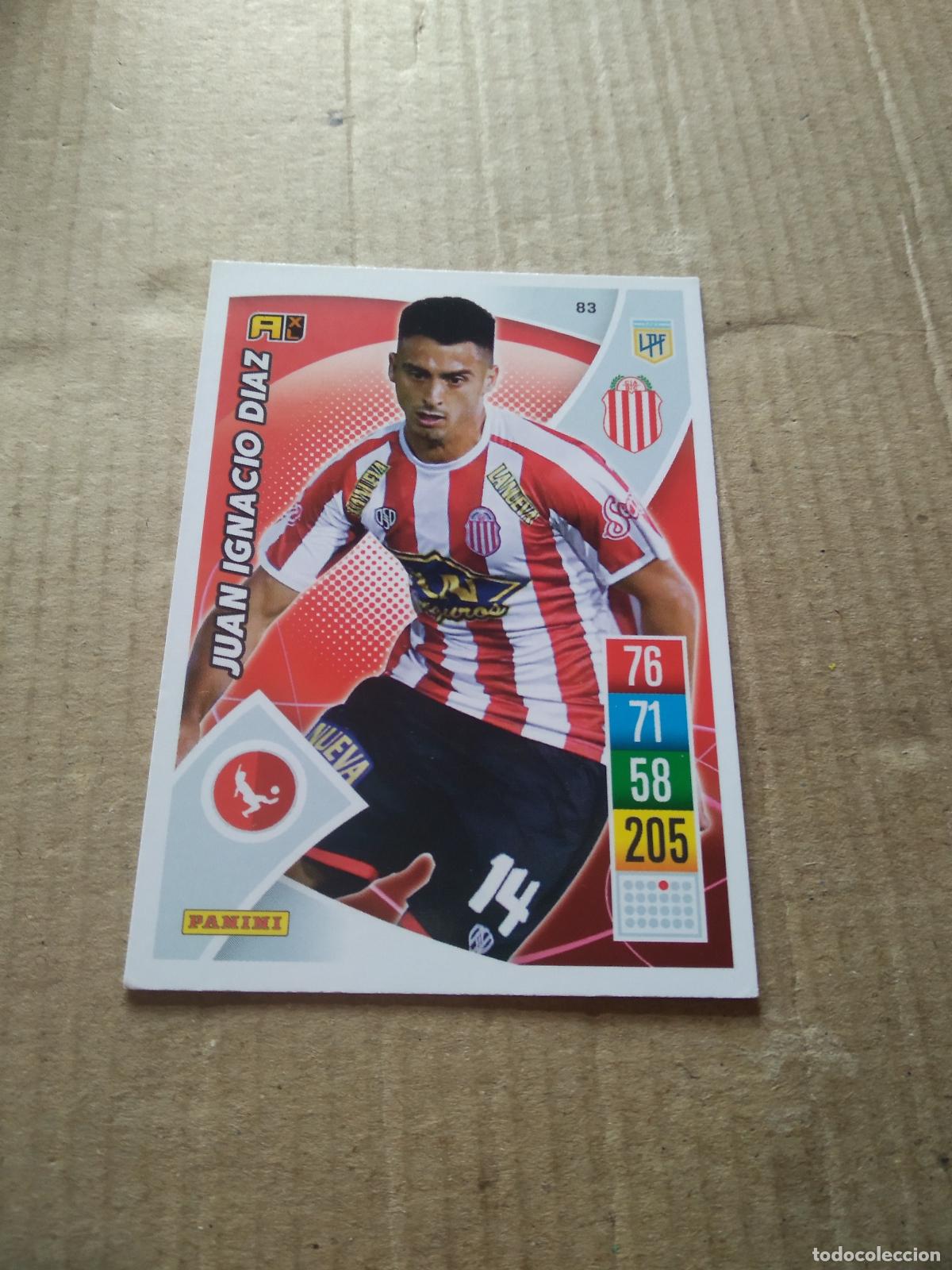 Cromos de F&uacute;tbol: 83 JUAN IGNACIO DIAZ BARRACAS CENTRAL CROMO FUTBOL ARGENTINO 21-22 PANINI LIGA ARGENTINA 2021-2022
