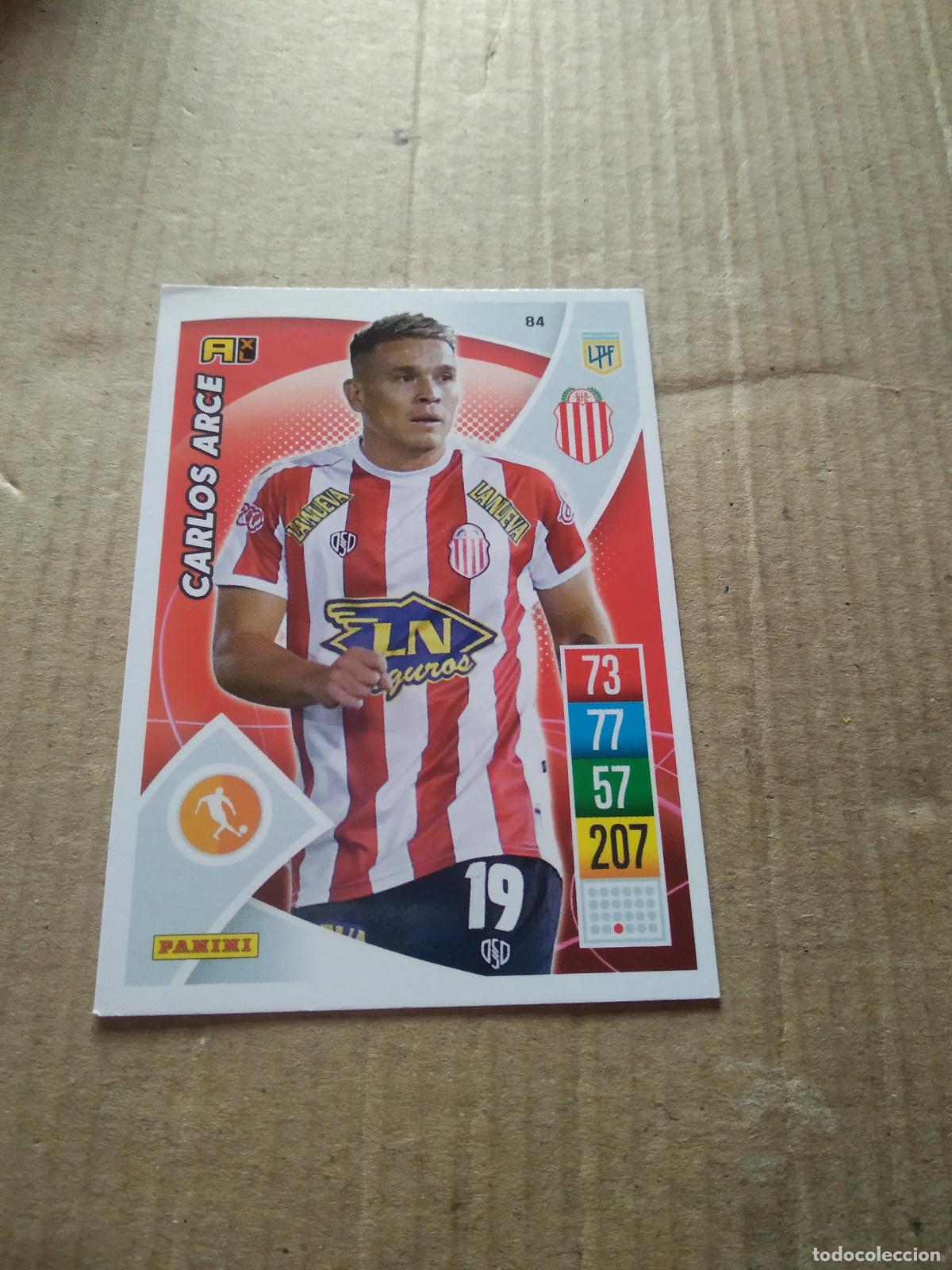 Cromos de F&uacute;tbol: 84 CARLOS ARCE BARRACAS CENTRAL CROMO FUTBOL ARGENTINO 21-22 PANINI LIGA ARGENTINA 2021-2022