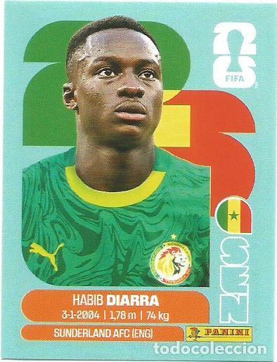 Cromos de F&uacute;tbol: MUNDIAL FIFA CUP 2026 - STICKER - SENEGAL - HABIB DIARRA - SEN 12