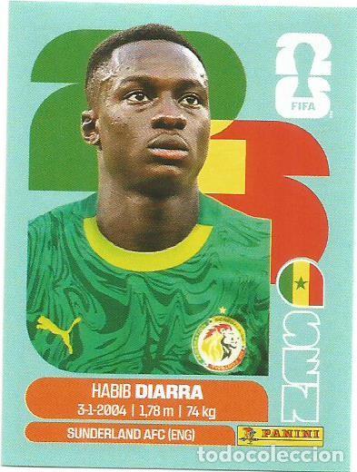 Cromos de F&uacute;tbol: MUNDIAL FIFA CUP 2026 - STICKER - SENEGAL - HABIB DIARRA - SEN 12