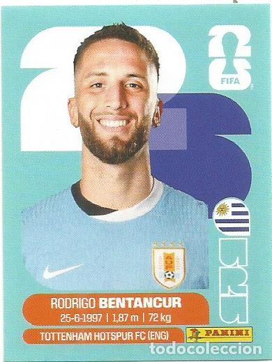 Fu&szlig;ball-Sticker: MUNDIAL FIFA CUP 2026 - STICKER - URUGUAY - RODRIGO BETANCUR - URU 12