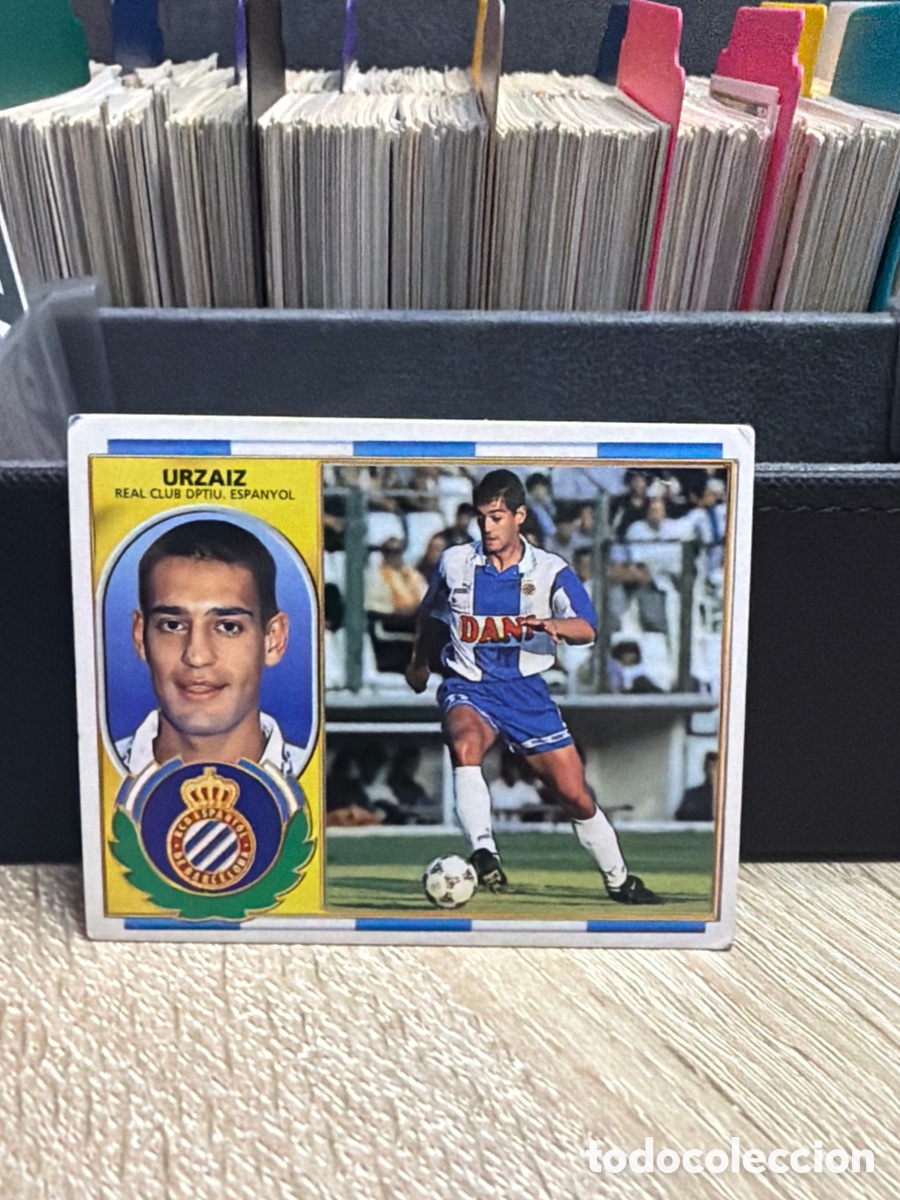 Cromos de F&uacute;tbol: LIGA 96 97 - Urzaiz - Espa&ntilde;ol - Baja - Ediciones Este sin pegar