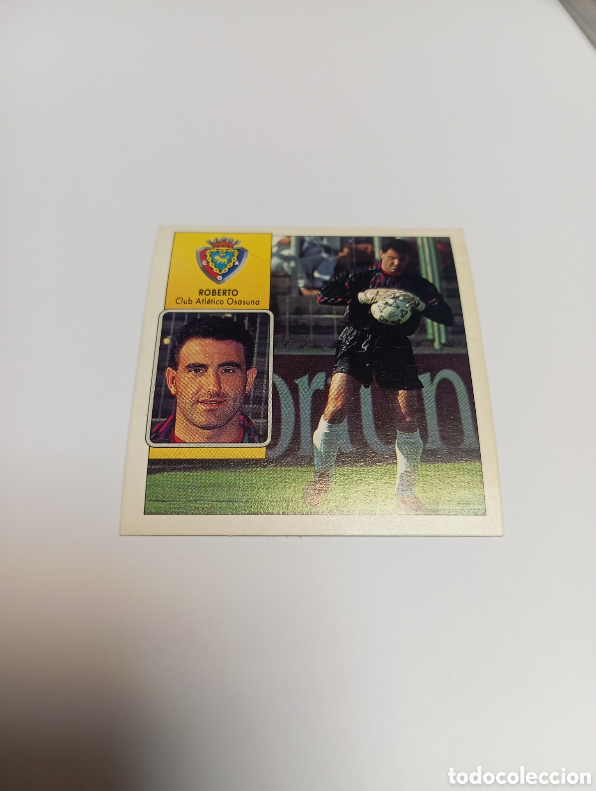 Cromos de F&uacute;tbol: ROBERTO Osasuna Liga Este 1992 1993 Panini 92 93 NUEVO SIN PEGAR