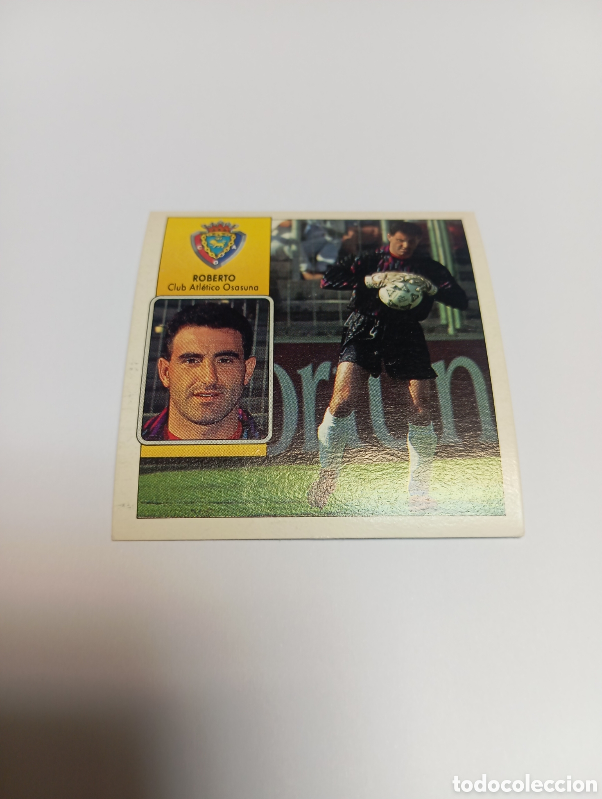 Cromos de F&uacute;tbol: ROBERTO Osasuna Liga Este 1992 1993 Panini 92 93 NUEVO SIN PEGAR