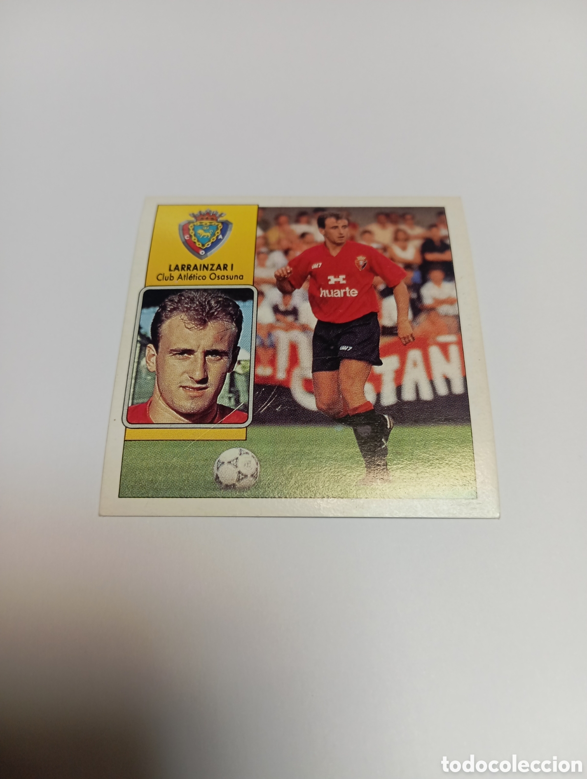 Cromos de F&uacute;tbol: LARRAINZAR I Osasuna Liga Este 1992 1993 Panini 92 93 NUEVO SIN PEGAR
