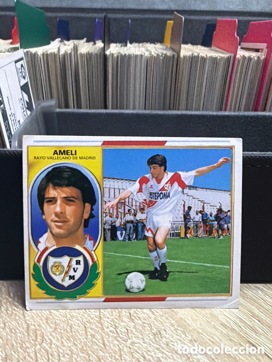 Cromos de F&uacute;tbol: LIGA 96 97 - Ameli - Rayo Vallecano - Coloca - Ediciones Este sin pegar