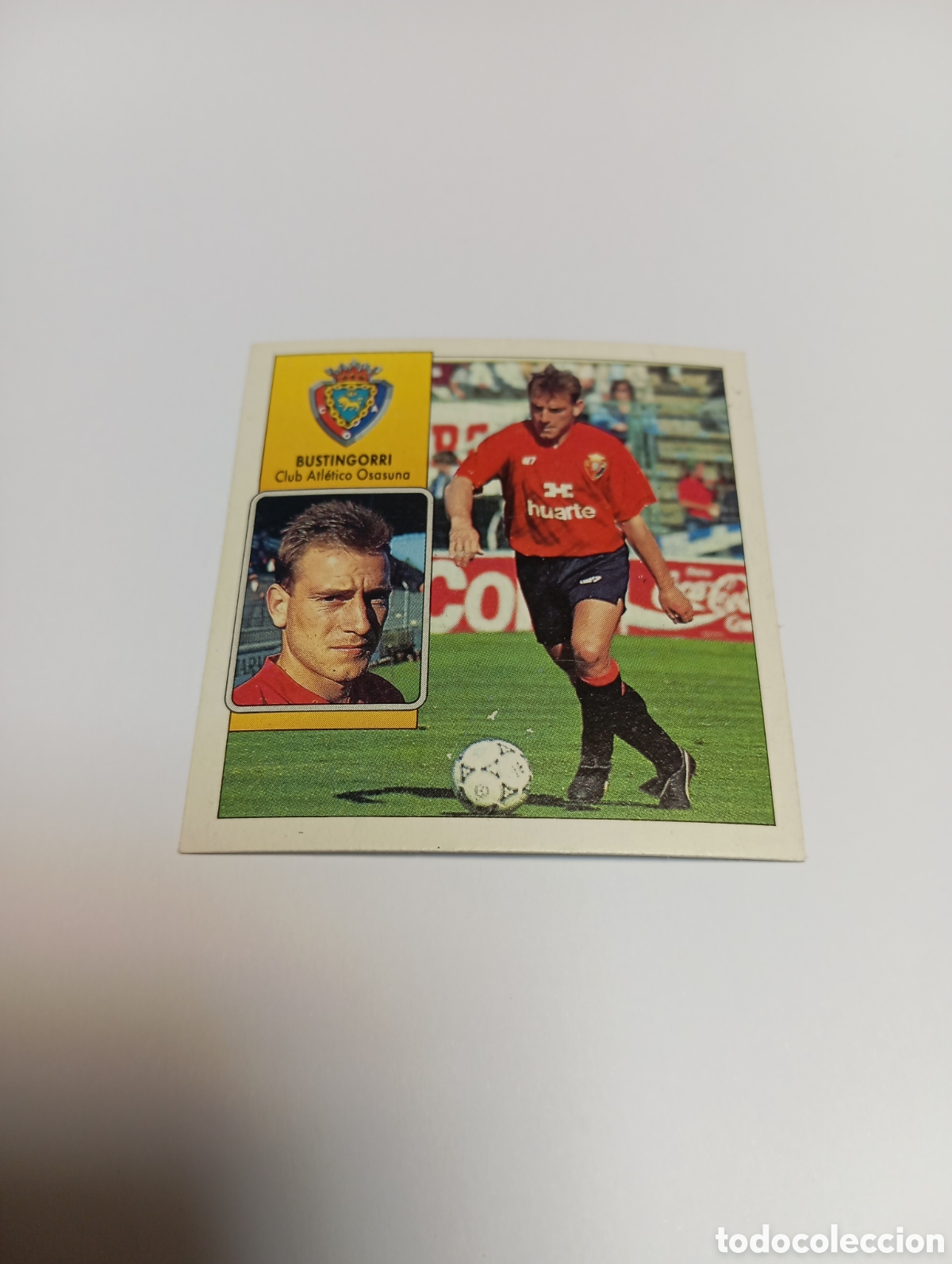 Cromos de F&uacute;tbol: BUSTINGORRI Osasuna Liga Este 1992 1993 Panini 92 93 NUEVO SIN PEGAR