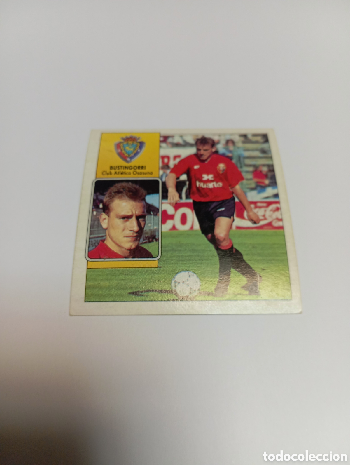 Cromos de F&uacute;tbol: BUSTINGORRI Osasuna Liga Este 1992 1993 Panini 92 93