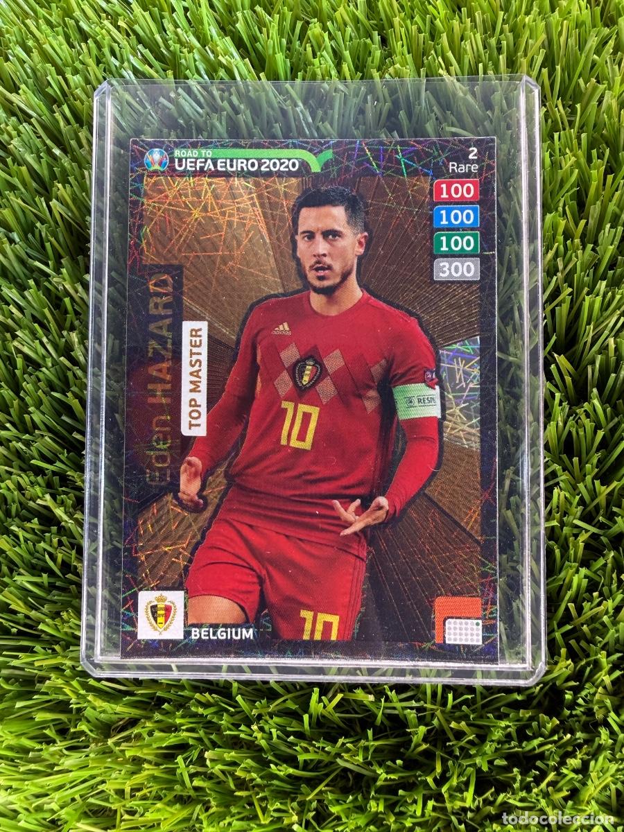 Cromos de F&uacute;tbol: N&ordm; 2 Eden Hazard Top Master B&eacute;lgica Adrenalyn XL Road to Euro 2020