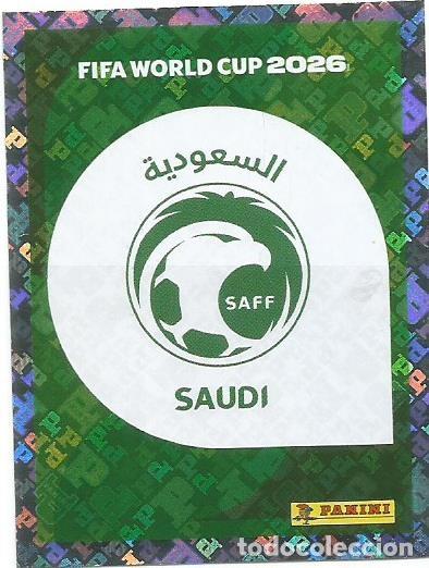 Cromos de F&uacute;tbol: MUNDIAL FIFA CUP 2026 - STICKER - ARABIA SAUD&Iacute; - ESCUDO - KSA 1