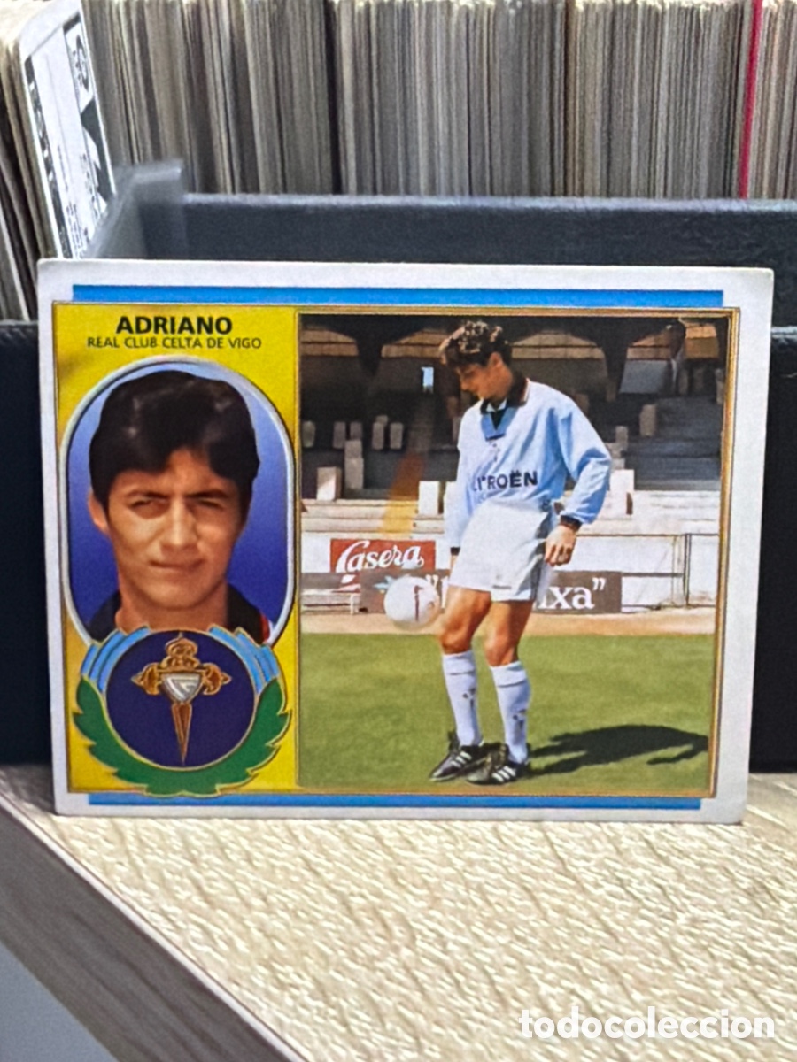 Cromos de F&uacute;tbol: LIGA 96 97 - Adriano - Celta de Vigo - Fichaje 28 BIS - Ediciones Este - nunca pegado