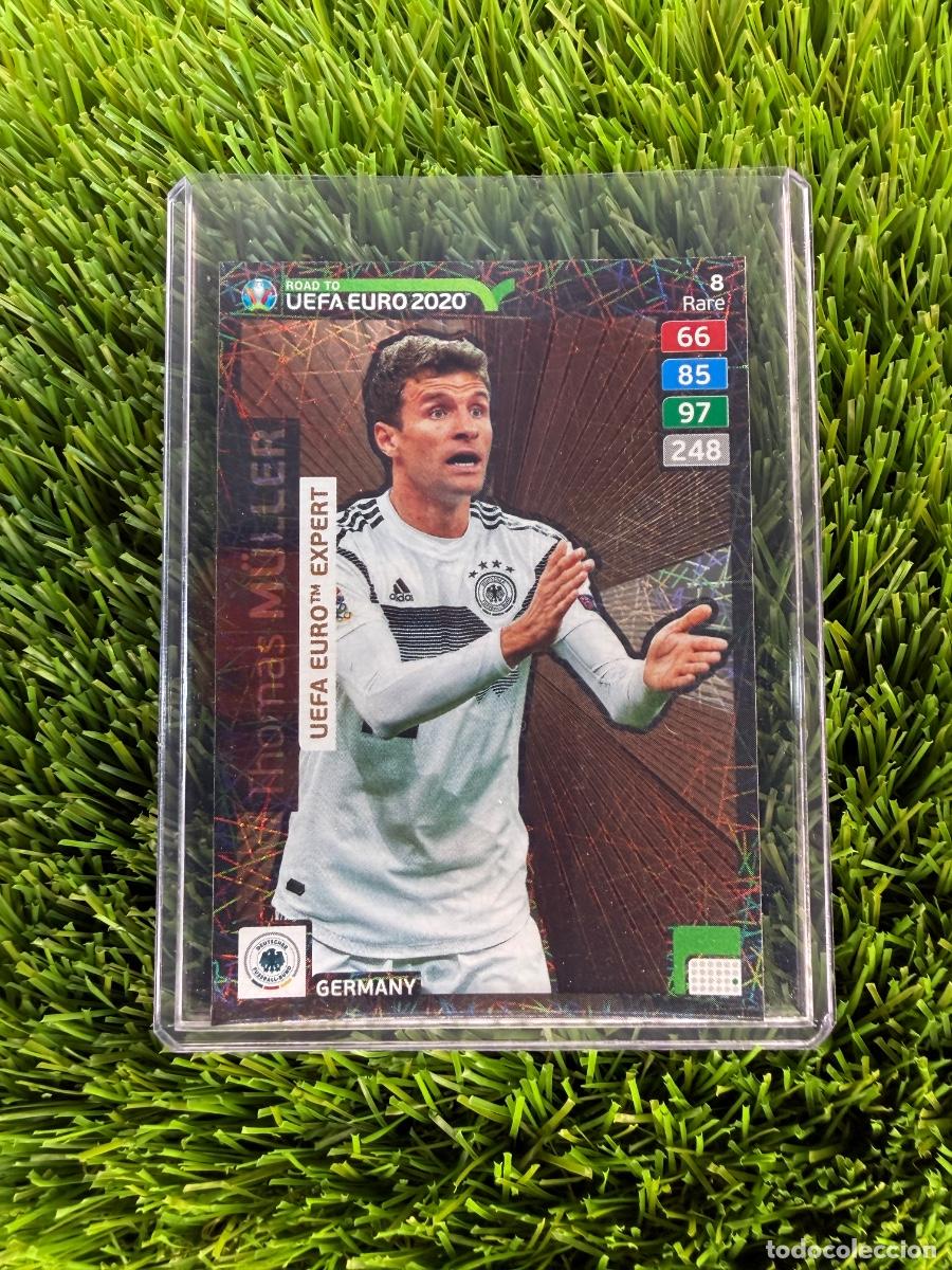 Cromos de F&uacute;tbol: N&ordm; 8 Thomas M&uuml;ller UEFA Euro Expert Alemania Adrenalyn XL Road to Euro 2020