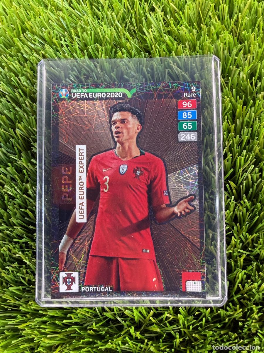 Cromos de F&uacute;tbol: N&ordm; 9 Pepe UEFA Euro Expert Portugal Adrenalyn XL Road to Euro 2020