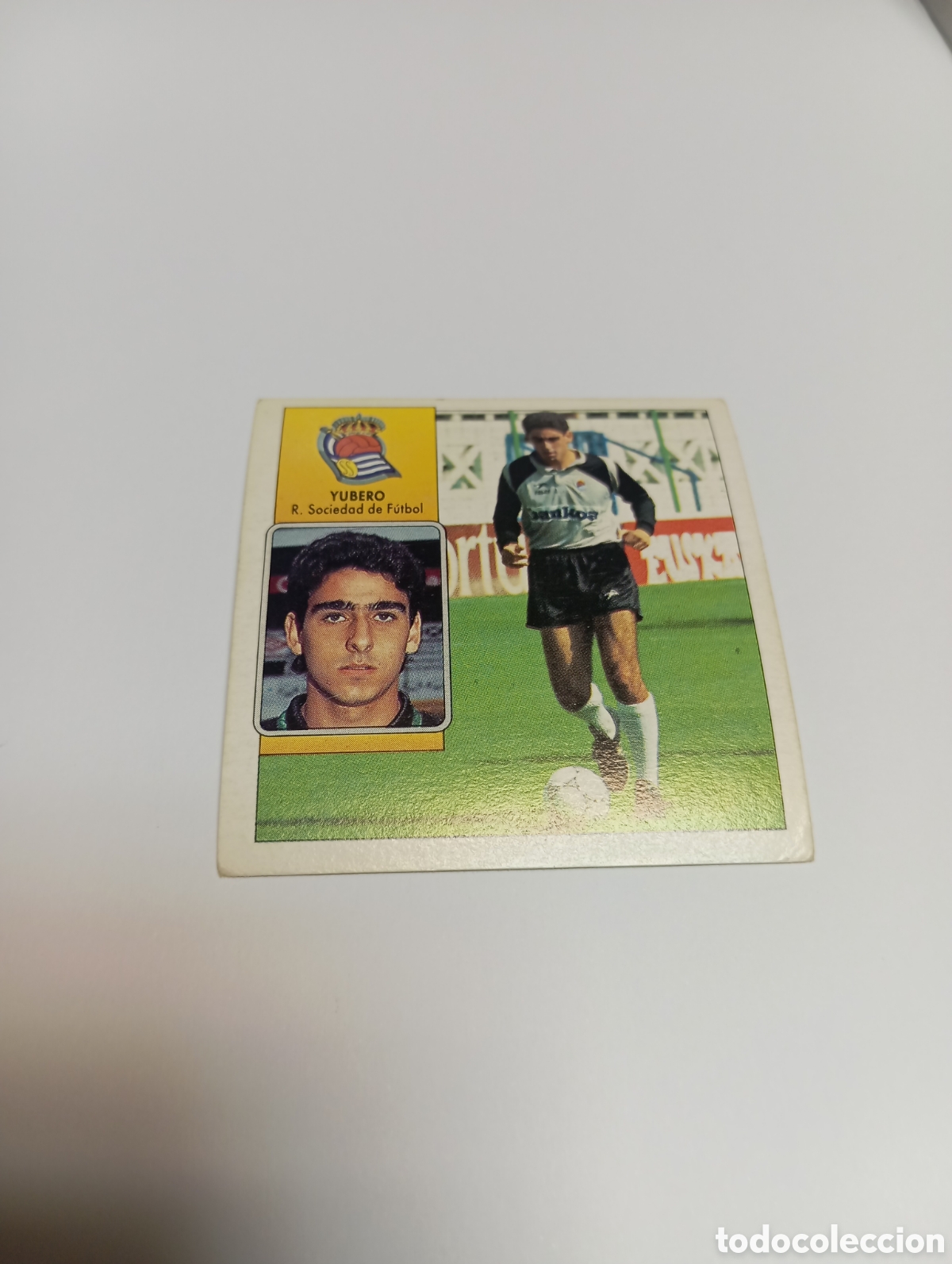 Cromos de F&uacute;tbol: YUBERO Real Sociedad Liga Este 1992 1993 Panini 92 93 NUEVO SIN PEGAR