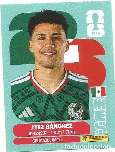 Cromos de F&uacute;tbol: MUNDIAL FIFA CUP 2026 - STICKER - M&Eacute;XICO - JORGE SANCHEZ - MEX 4