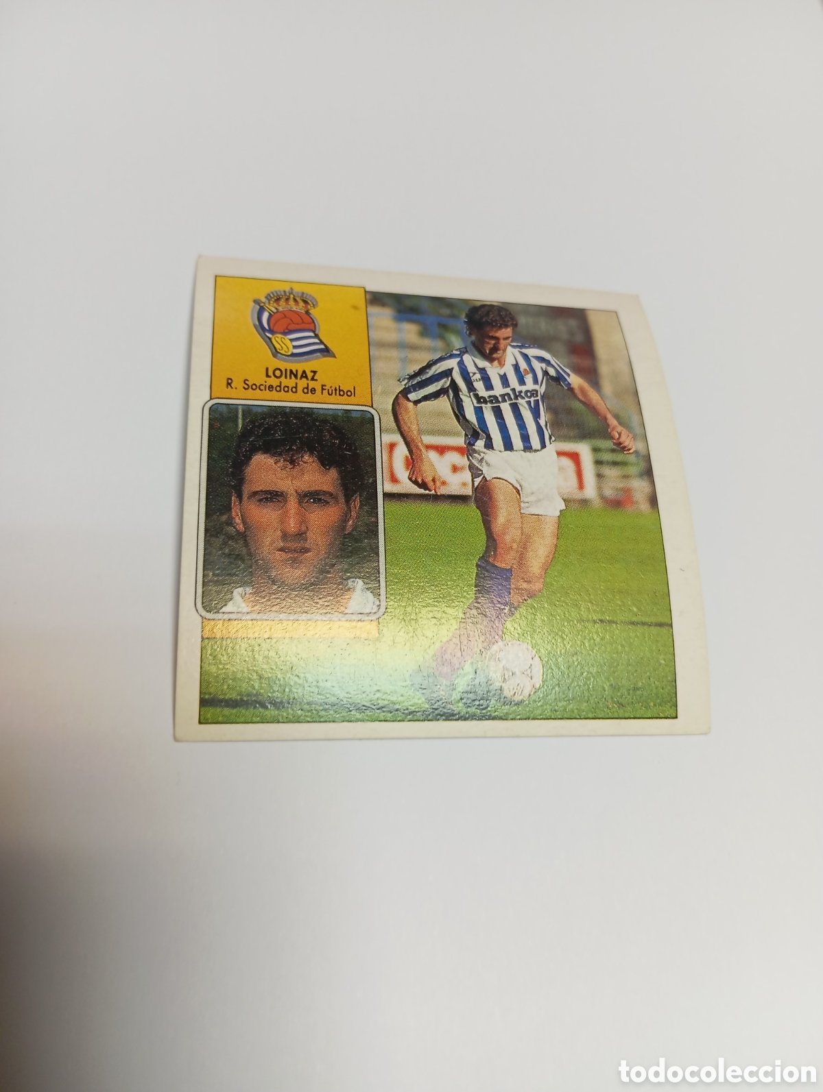 Cromos de F&uacute;tbol: LOINAZ Real Sociedad Liga Este 1992 1993 Panini 92 93 NUEVO SIN PEGAR