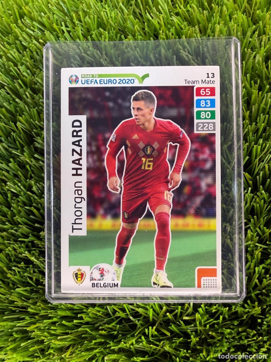 Cromos de F&uacute;tbol: N&ordm; 13 Thorgan Hazard B&eacute;lgica Adrenalyn XL Road to Euro 2020