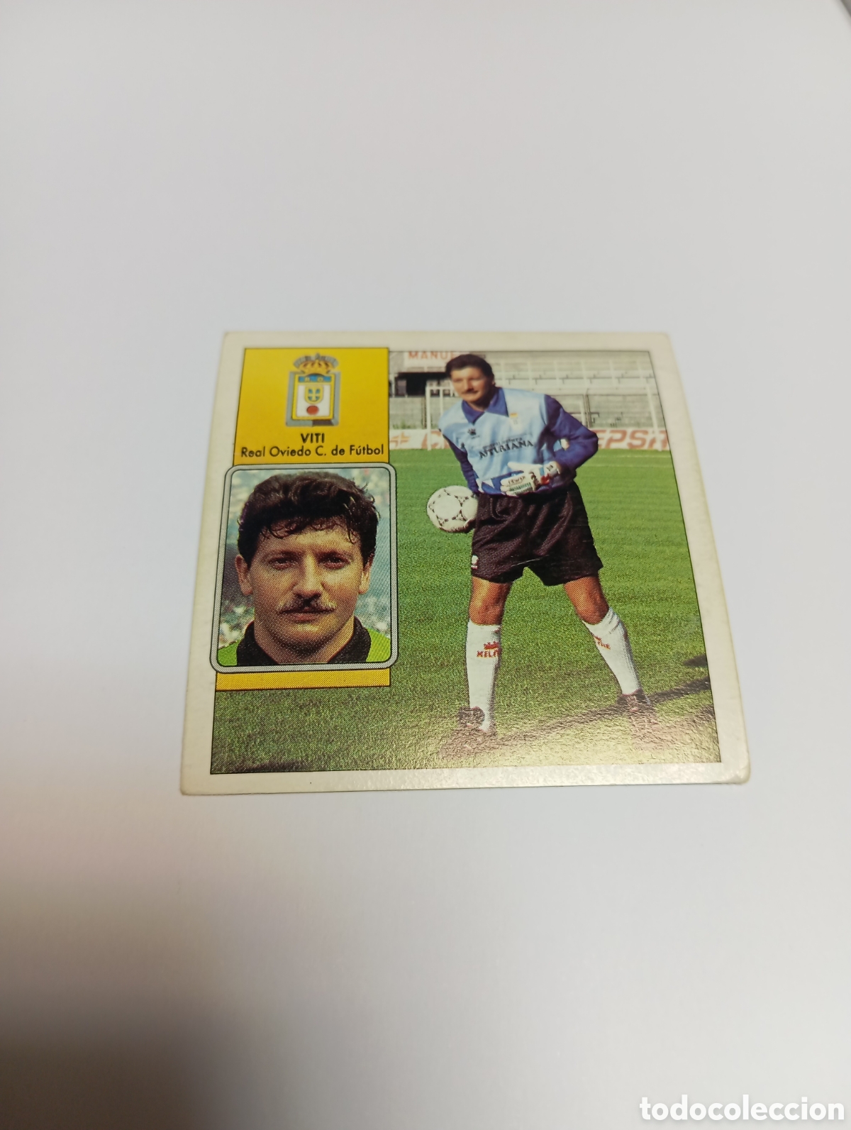 Cromos de F&uacute;tbol: VITI Oviedo Liga Este 1992 1993 Panini 92 93 NUEVO SIN PEGAR