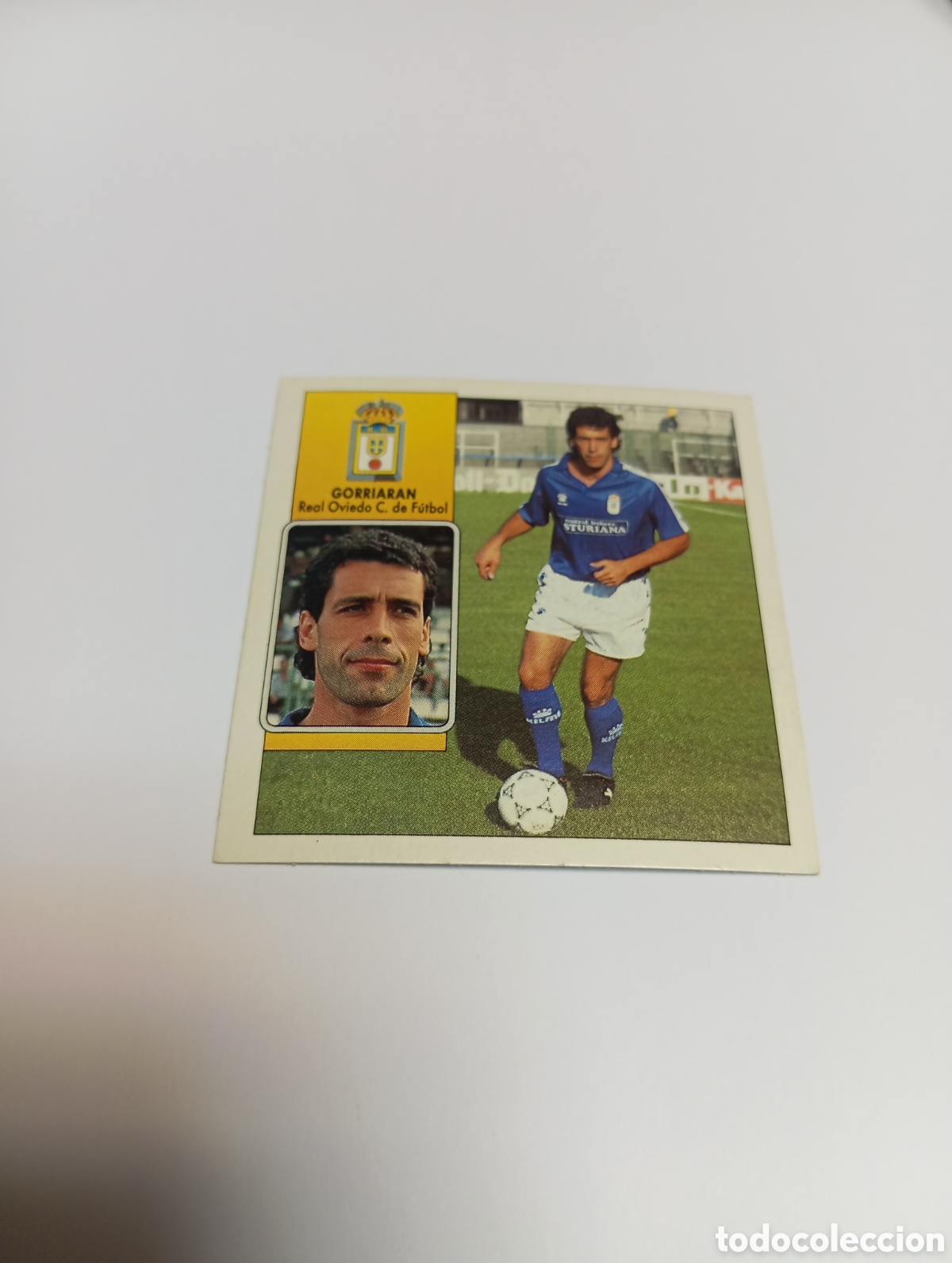 Cromos de F&uacute;tbol: GORRIARAN Oviedo Liga Este 1992 1993 Panini 92 93 NUEVO SIN PEGAR