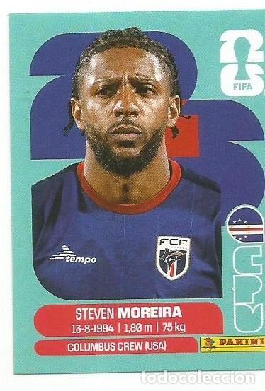 Cromos de F&uacute;tbol: MUNDIAL FIFA CUP 2026 - STICKER - CABO VERDE - STEVEN MOREIRA - CPV 6