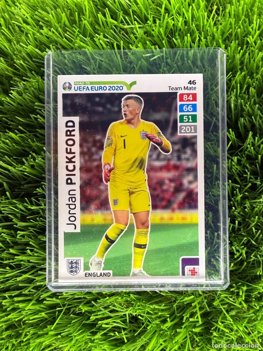 Cromos de F&uacute;tbol: N&ordm; 46 Jordan Pickford Inglaterra Adrenalyn XL Road to Euro 2020