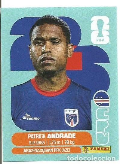 Cromos de F&uacute;tbol: MUNDIAL FIFA CUP 2026 - STICKER - CABO VERDE - PATRICK ANDRADE - CPV 11