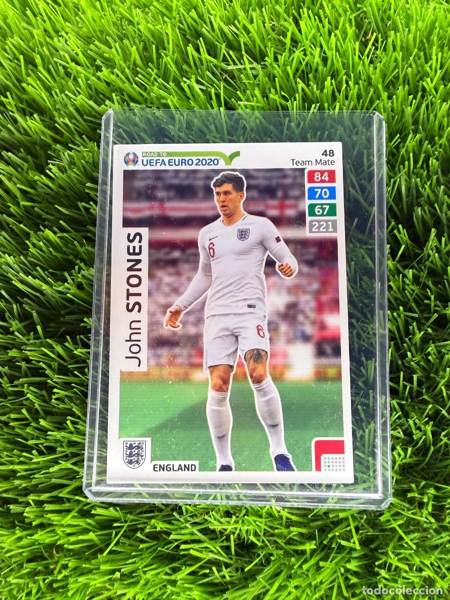 Cromos de F&uacute;tbol: N&ordm; 48 John Stones Inglaterra Adrenalyn XL Road to Euro 2020