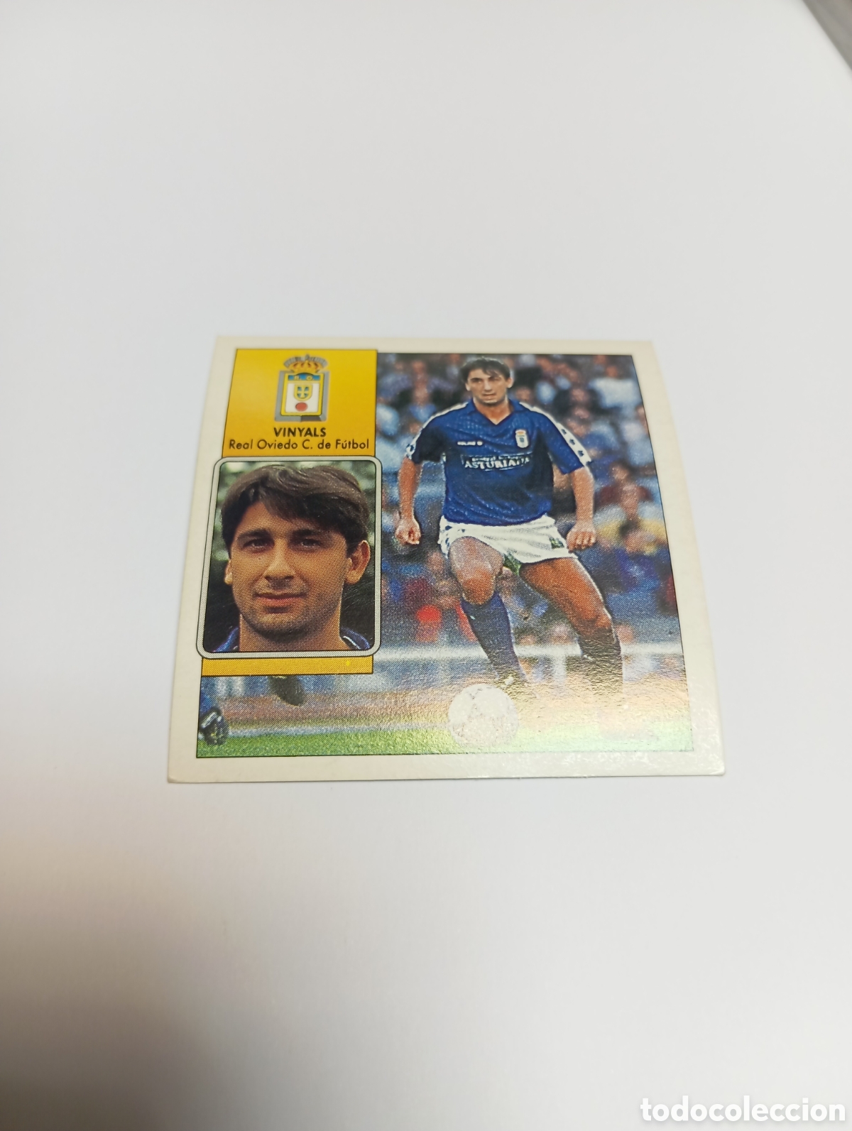 Cromos de F&uacute;tbol: VINYALS Oviedo Liga Este 1992 1993 Panini 92 93 NUEVO SIN PEGAR