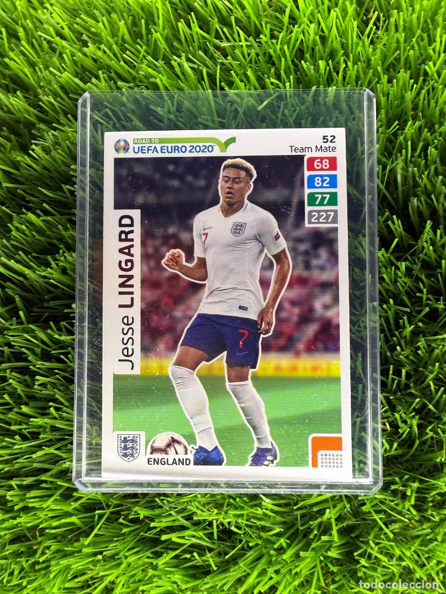 Cromos de F&uacute;tbol: N&ordm; 52 Jesse Lingard Inglaterra Adrenalyn XL Road to Euro 2020