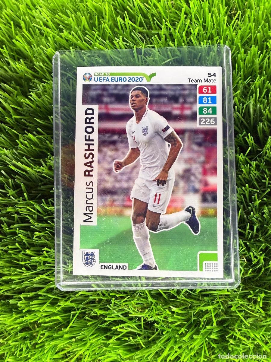 Cromos de F&uacute;tbol: N&ordm; 54 Marcus Rashford Inglaterra Adrenalyn XL Road to Euro 2020