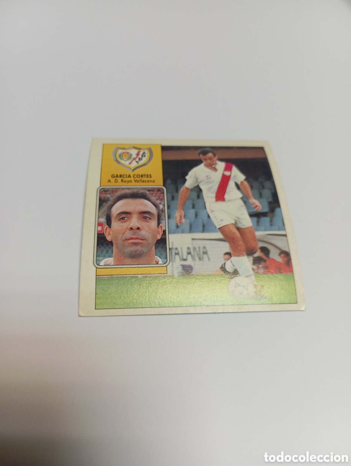 Cromos de F&uacute;tbol: GARC&Iacute;A CORTES Rayo Vallecano Liga Este 1992 1993 Panini 92 93 NUEVO SIN PEGAR