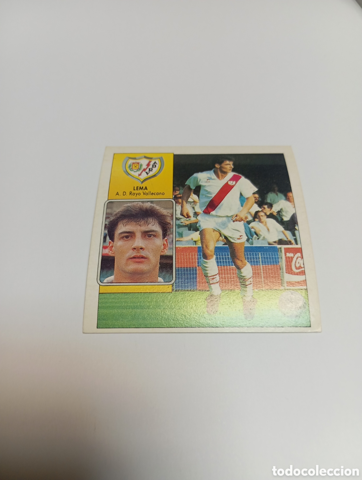 Cromos de F&uacute;tbol: LEMA Rayo Vallecano Liga Este 1992 1993 Panini 92 93 NUEVO SIN PEGAR