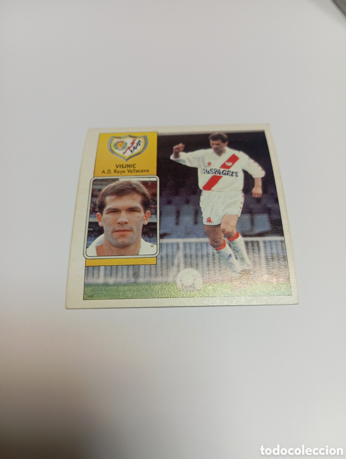 Cartes &agrave; collectionner de Football: VISJNIC Rayo Vallecano Liga Este 1992 1993 Panini 92 93 NUEVO SIN PEGAR