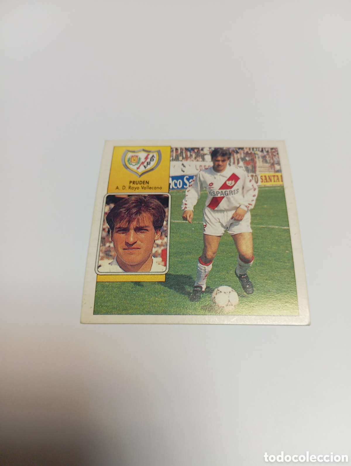 Fu&szlig;ball-Sticker: PRUDEN Rayo Vallecano Liga Este 1992 1993 Panini 92 93 NUEVO SIN PEGAR