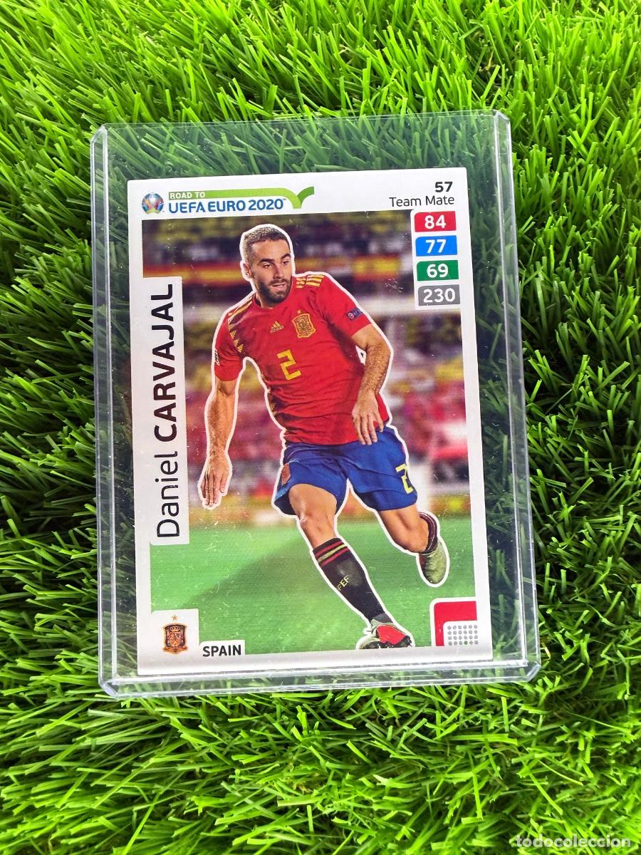 Cromos de F&uacute;tbol: N&ordm; 57 Daniel Carvajal Espa&ntilde;a Adrenalyn XL Road to Euro 2020