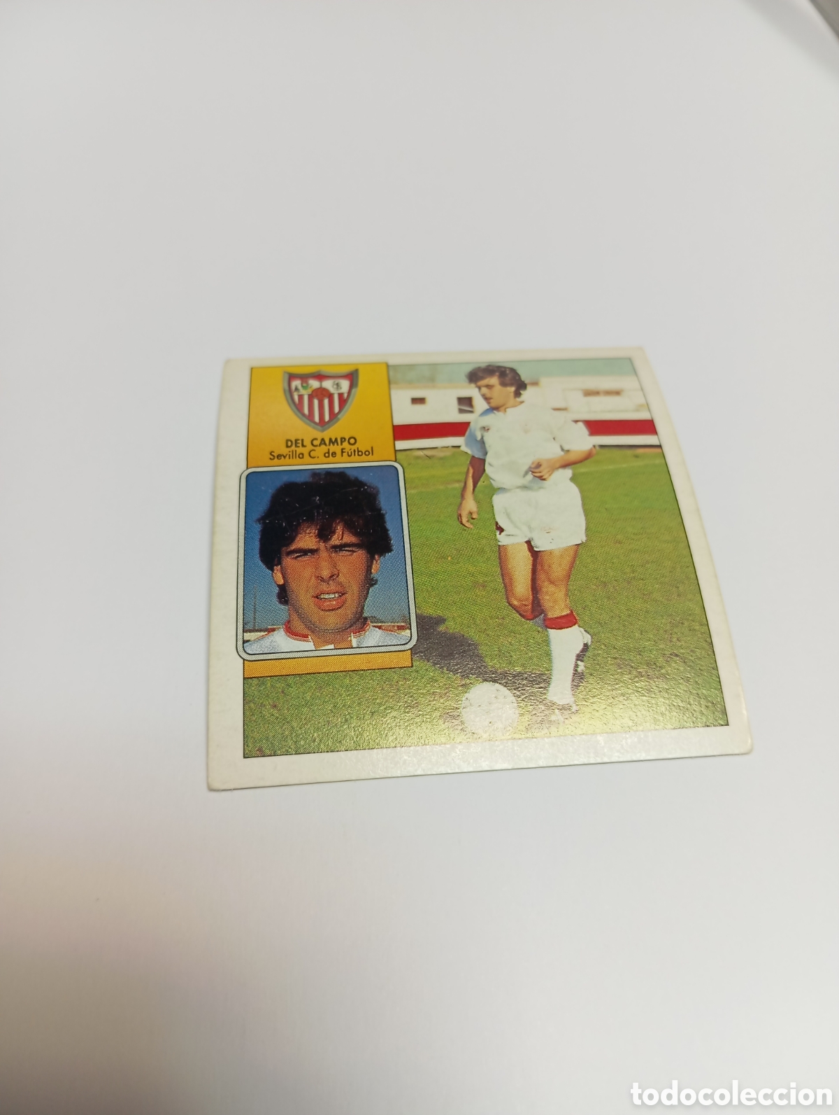 Cromos de F&uacute;tbol: DEL CAMPO Sevilla Liga Este 1992 1993 Panini 92 93 NUEVO SIN PEGAR