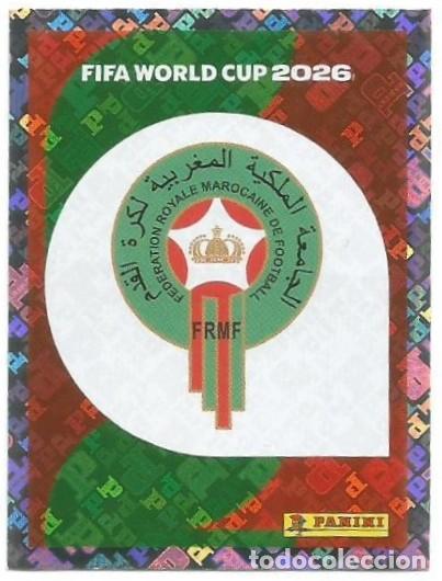 Cromos de F&uacute;tbol: MUNDIAL FIFA CUP 2026 - STICKER - MARRUECOS - ESCUDO - MAR 1