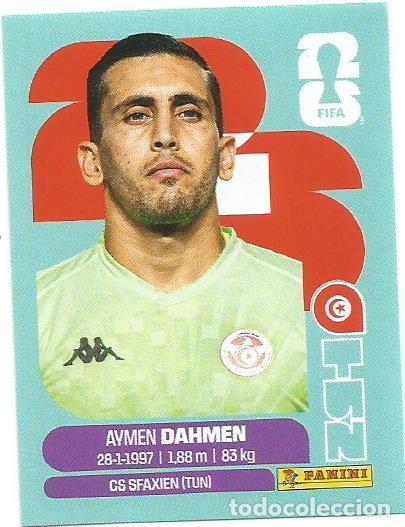 Cromos de F&uacute;tbol: MUNDIAL FIFA CUP 2026 - STICKER - T&Uacute;NEZ - AYMEN DAHMEN - TUN 3
