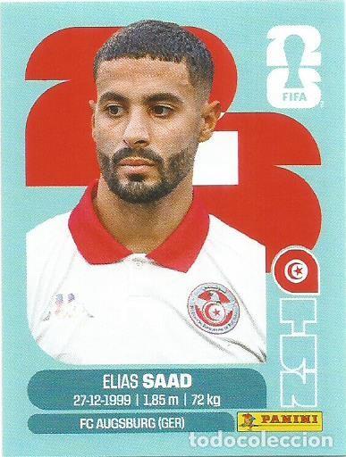 Cromos de F&uacute;tbol: MUNDIAL FIFA CUP 2026 - STICKER - T&Uacute;NEZ - ELIAS SAAD - TUN 16