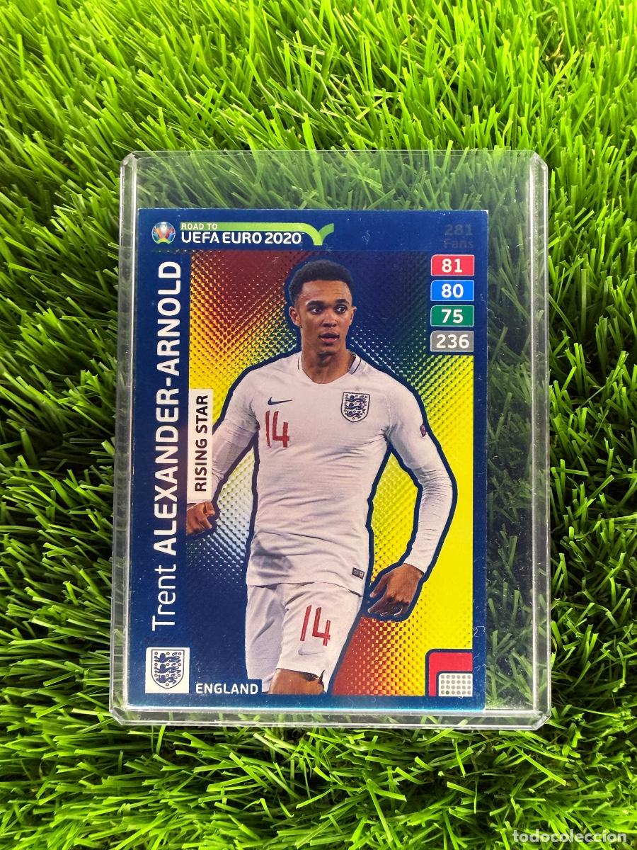 Cromos de F&uacute;tbol: N&ordm; 281 Trent Alexander-Arnold Rising Star Inglaterra Adrenalyn XL Road to Euro 2020