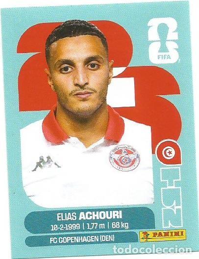 Cromos de F&uacute;tbol: MUNDIAL FIFA CUP 2026 - STICKER - T&Uacute;NEZ - ELIAS ACHOURI - TUN 15